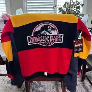 Original Vintage 1992 Jurassic Park Knitted, Kids Sweater
